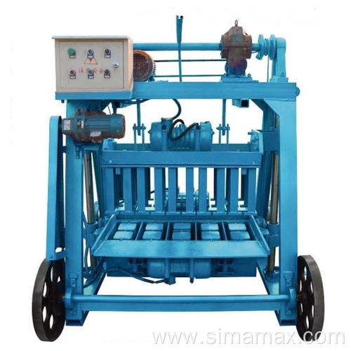 mobile hollow block making machine in Kenya